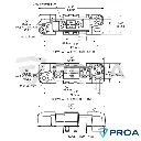Port fusible mini mega Blue Sea 7720 - Dimensiones medidas plano.webp