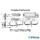 luz plafon bajo linea flotacion LED azul y blanco intalacion.webp