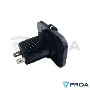 Toma 12 - 24 Volt con tapa estanco diagonal detras.webp