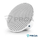 Parlantes M6 7.7 pulgadas rejilla Deluxe Blanca diagonal.webp