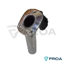 OSSO Porta caña inclinado 30 grados de embutir inox.webp