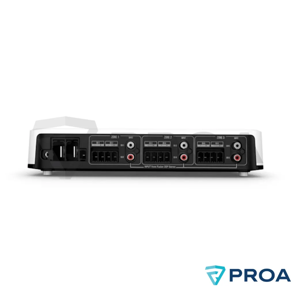 Amplificador Fusion Apollo 6 canales conexiones.webp