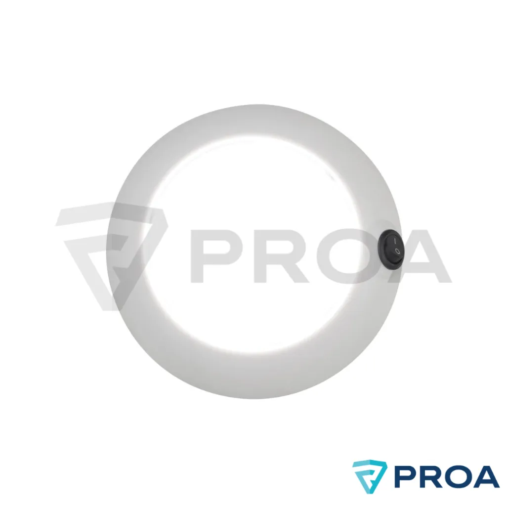 OSSO Spot Led 12V de aplicar Ø 125mm con Interruptor.webp