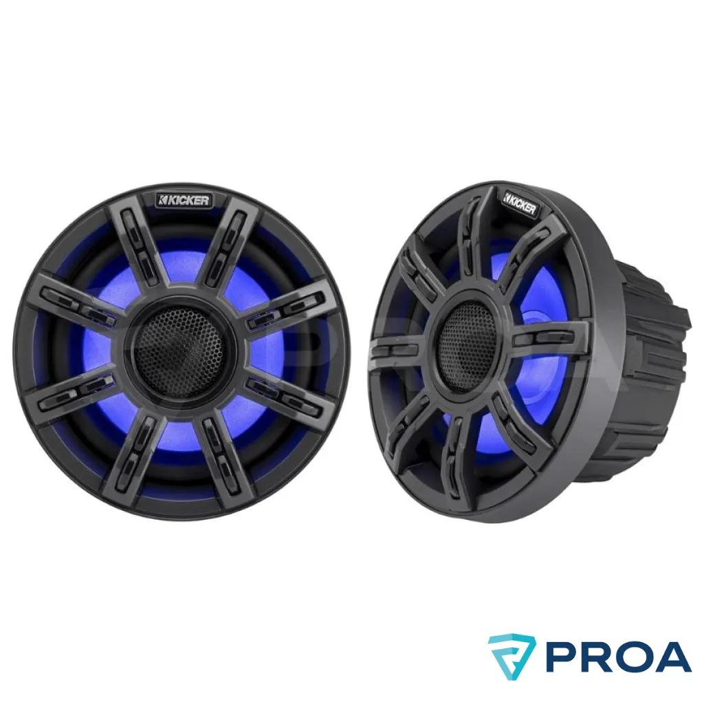 parlantes Kicker 51MSC65 marinos 6pulgadas RGB negros.webp
