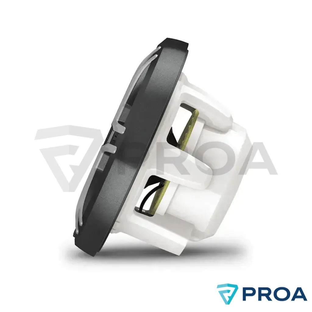 Parlantes Fusion Apollo Led RGB Rejilla deportiva Gris lateral.webp
