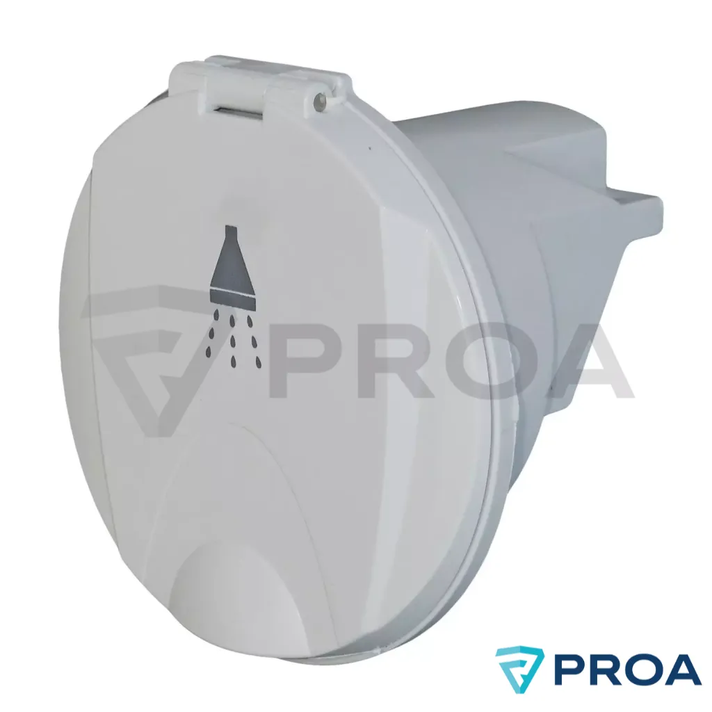 NUOVA RADE Duchador Agua Fria tapa Redonda Blanco tapa 1.webp
