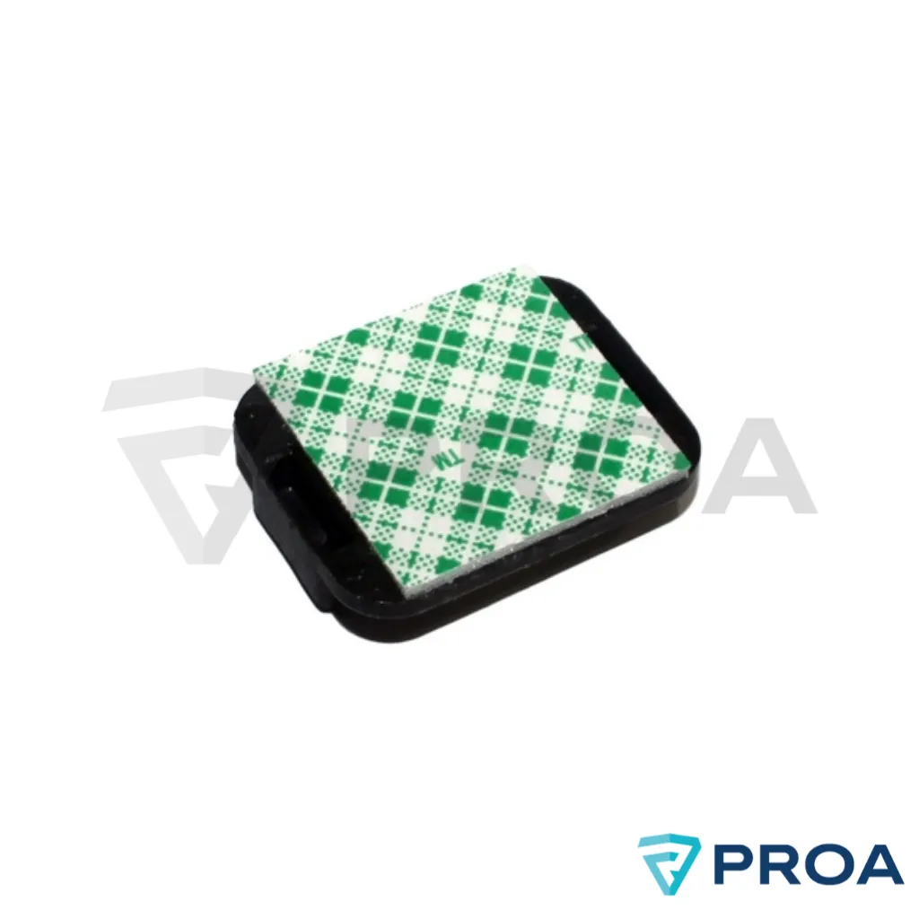 HELLERMANN TYTON Plaqueta autoadhesiva 32 x 25 para precintos
