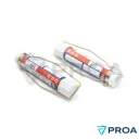 PIROTECNIA MBZ Bengala de Mano Roja 4 AÑOS Vencimiento x 2 unidades