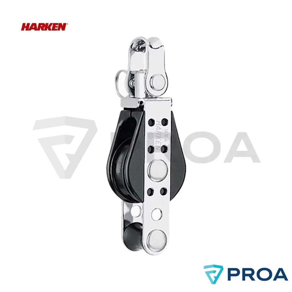 [167] HARKEN Motón Classic Bullet 29mm giratorio con arraigo - simple