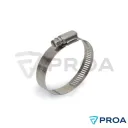 ABRAZADERA CREMALLERA 304 57 a 76 mm espesor 0.7