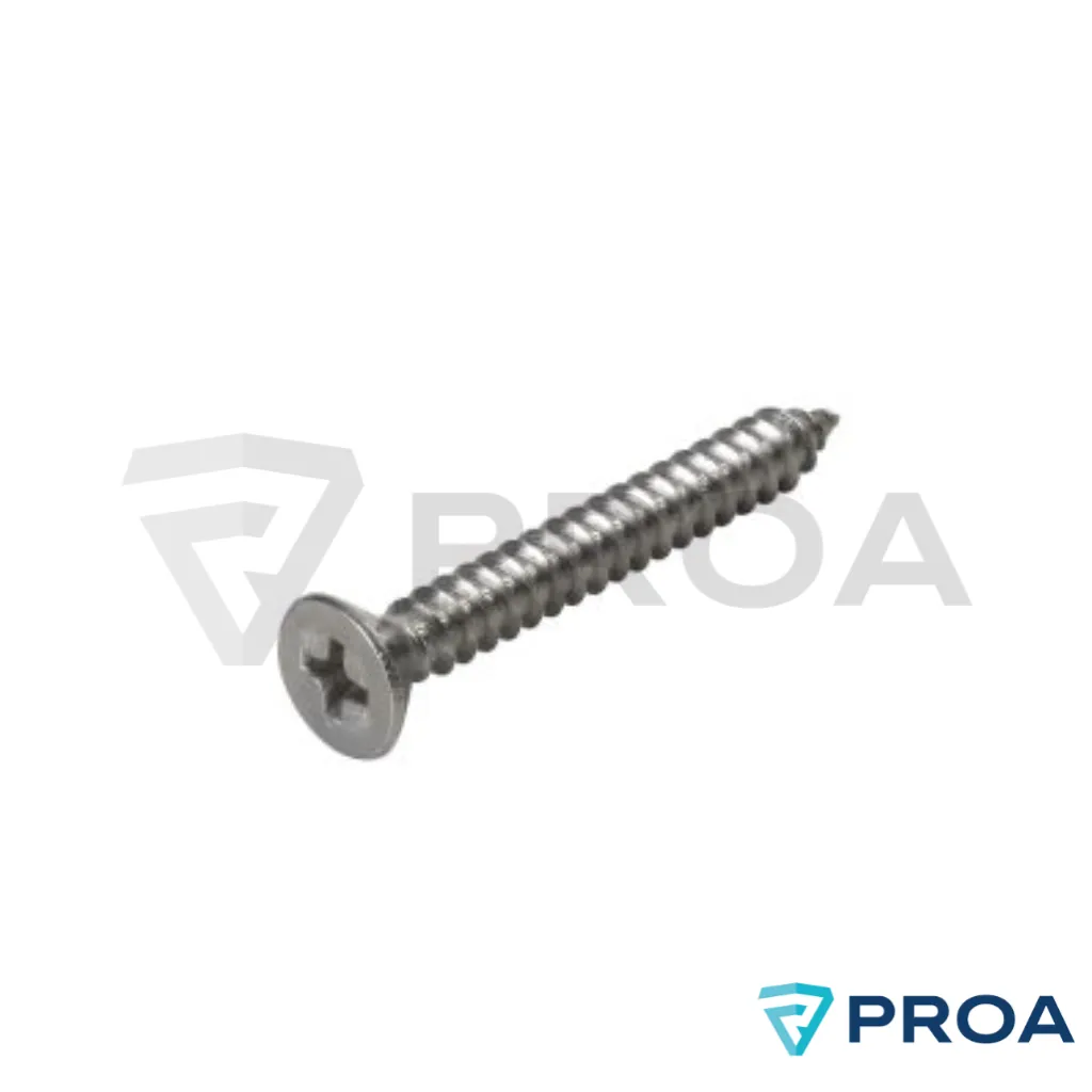 [340192] TORNILLO CABEZA FRESADA RANURA POZIDRIVE PARKER (DIN 7982) 304 4 x 5/8"