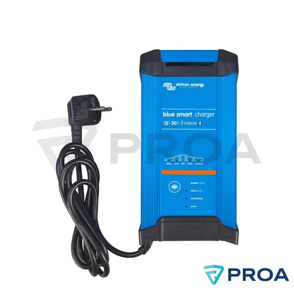 [BPC123048002] VICTRON ENERGY Cargador de baterias Blue Smart IP22 - 12V - 30A - 3 salidas