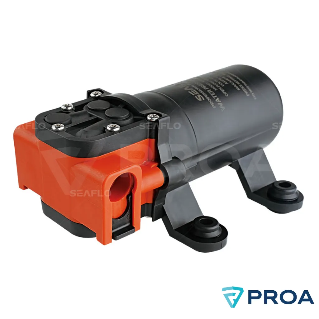 SEAFLO Bomba de agua presurizadora automatica 12V / 2.5A - 4.3LPM / 1.2GPM - 40 PSI / 2.5BAR