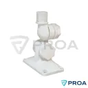 NUOVA RADE Soporte Base Regulable Antena VHF Blanca