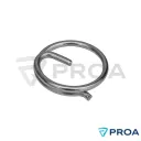 OSSO Chaveta Circular Ø 23 x 2 mm  Puntas Dobladas