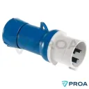 SCHNEIDER Ficha Macho Industrial 32A 2P + T