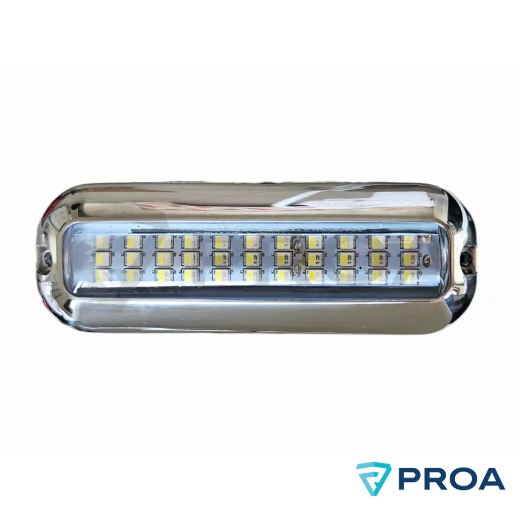 Luz Plafon subacuatica bajo linea de flotación