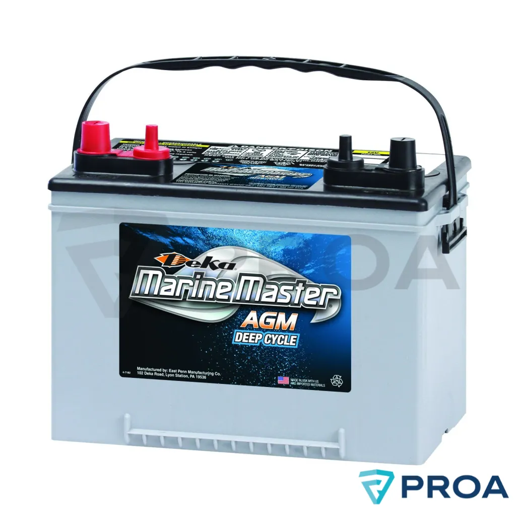 [9A34M] Deka Marine Master AGM Bateria 12V sellada