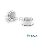 JL Audio M6 Tweeter Nautico  1" con soportes de montaje  y anillo embellecedor blanco
