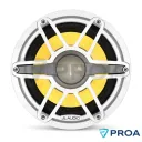 JL Audio M6 Subwoofer Nautico 10" con LED RGB y rejilla deportiva color Blanco