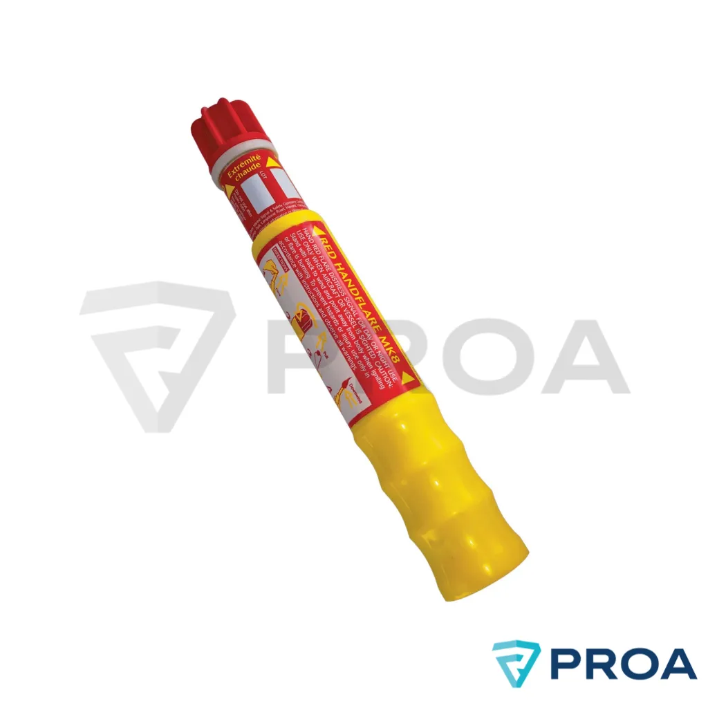 Bengala de Mano Roja Importada Vencimiento 04/2030