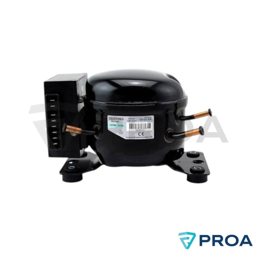 SIKELAN Compresor R-134a LBP M/HBP 12/24V con Unidad Electronica