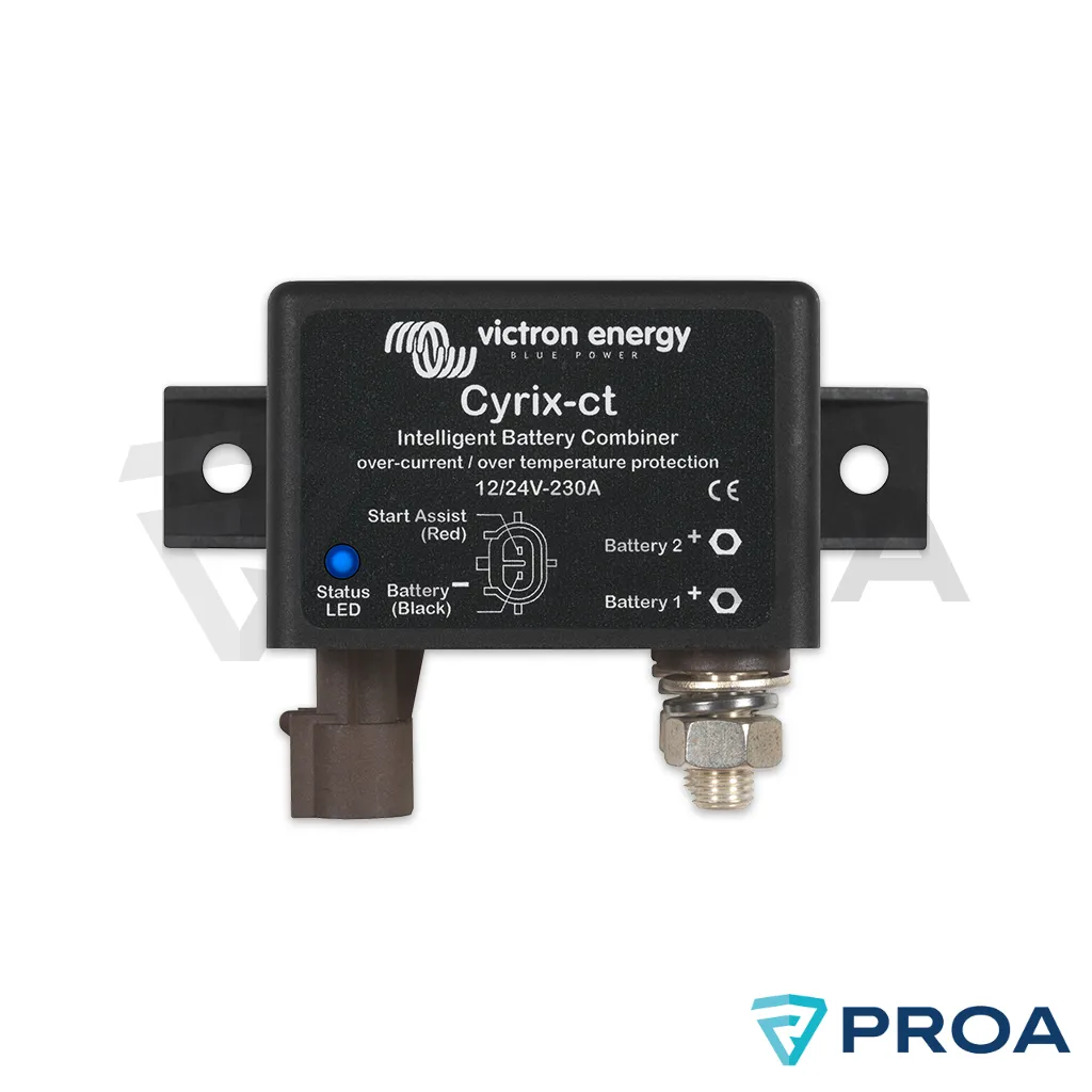 VICTRON ENERGY Cyrix-ct 12 / 24V - 230A Combinador de baterias inteligente