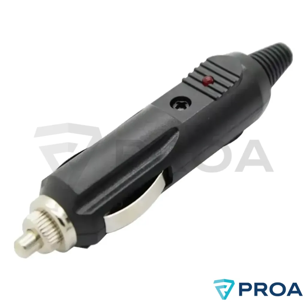 Ficha Macho Toma 12V Encendedor