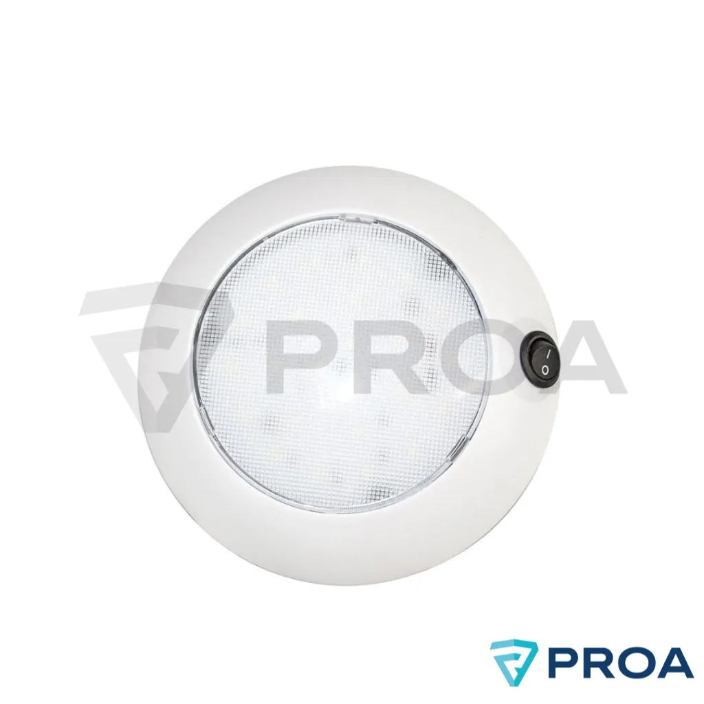 OSSO Spot Led 12V de aplicar Ø 125mm con Interruptor