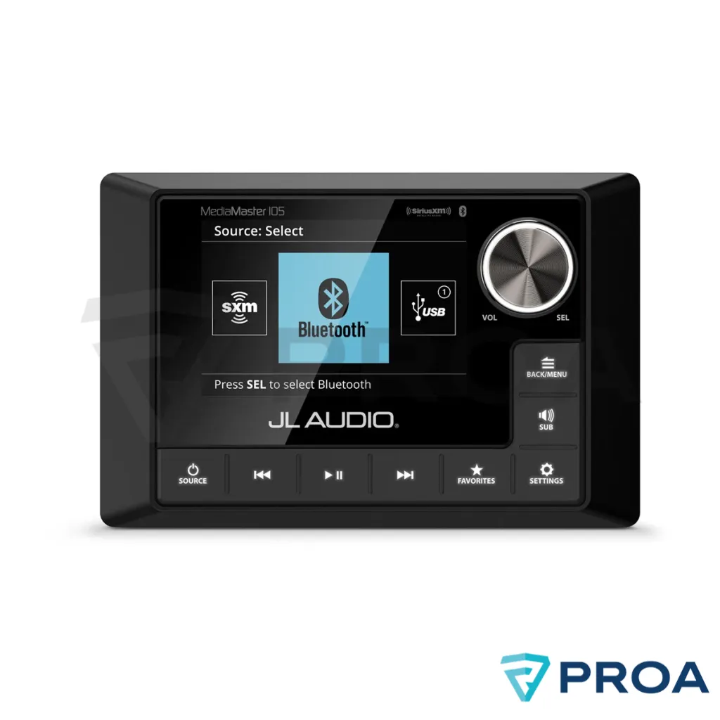 JL Audio MediaMaster 105 Reproductor de audio