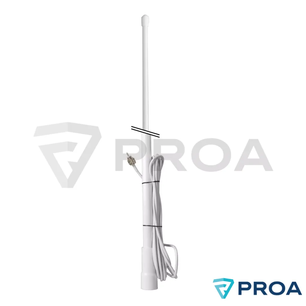OSSO Antena VHF 6.5DB - 240cm Plastica