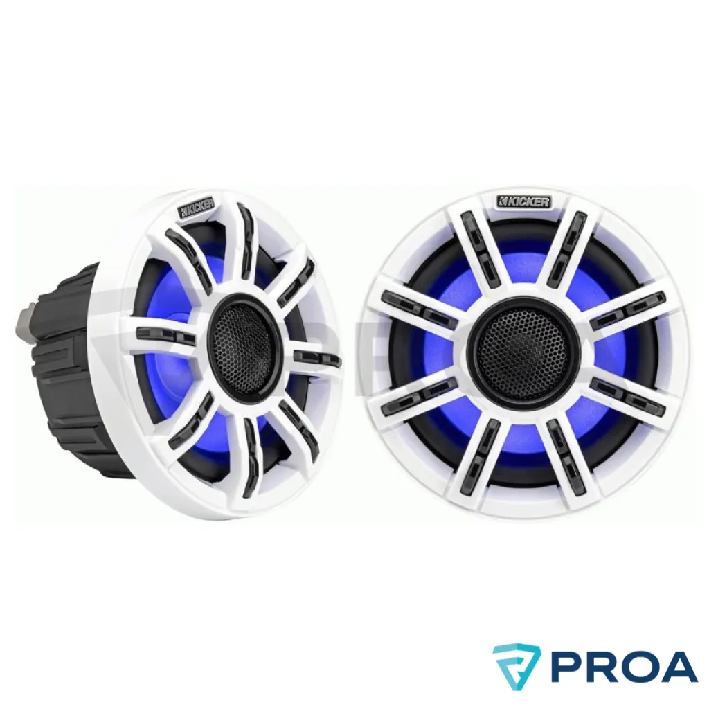 KICKER Parlantes Marinos RGB 6,5"
