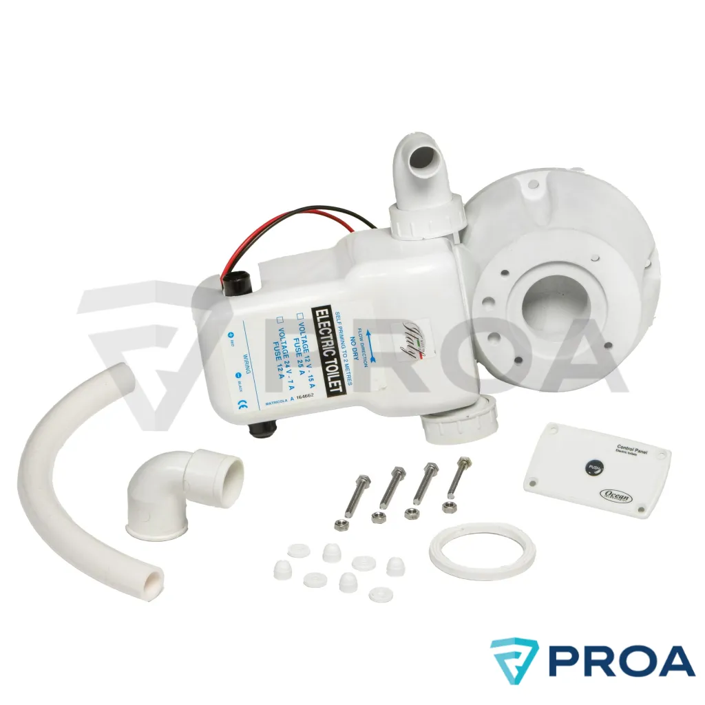 MATROMARINE Kit Conversión a Inodoro Electrico 12V